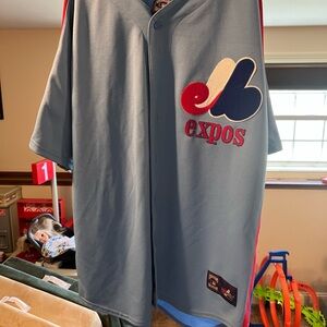Blue Expos Baseball Jersey